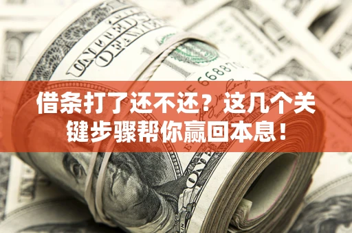 北京借条打了还不还？这几个关键步骤帮你赢回本息！
