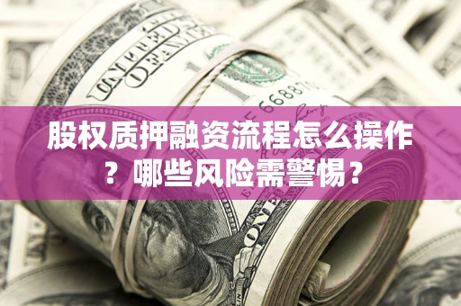 北京股权质押融资流程怎么操作？哪些风险需警惕？