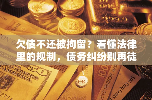 北京欠债不还被拘留？看懂法律里的规制，债务纠纷别再徒劳奔波