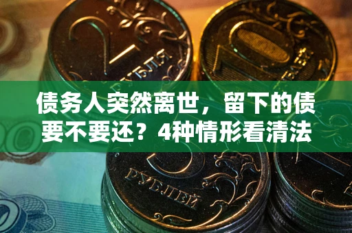 北京债务人突然离世，留下的债要不要还？4种情形看清法律判决