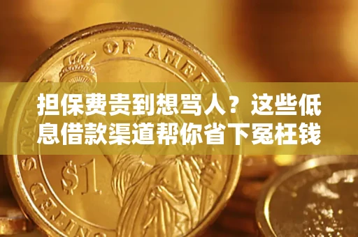 北京担保费贵到想骂人？这些低息借款渠道帮你省下冤枉钱